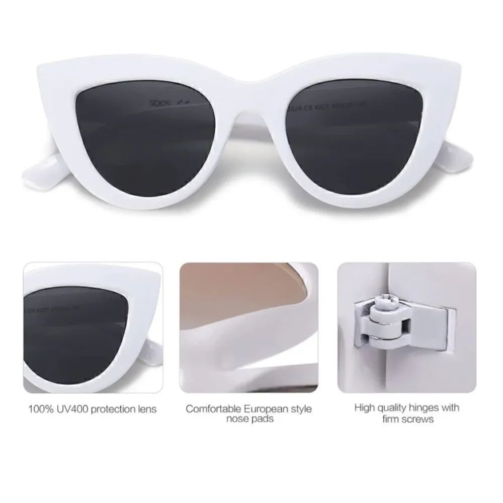 Large Cat Eye Sunglasses - Picture 4 of 4